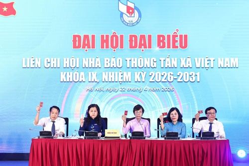 Đại hội đại biểu Liên chi hội Nhà báo TTXVN nhiệm kỳ 2026 - 2031