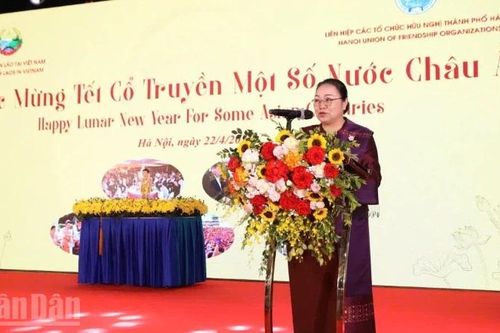 Giao lưu hữu nghị chúc mừng Tết cổ truyền một số nước châu Á tại Hà Nội