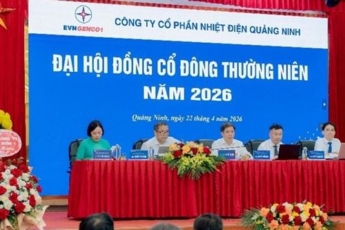 Nhiệt điện Quảng Ninh tổ chức thành công Đại hội đồng cổ đông thường niên năm 2026