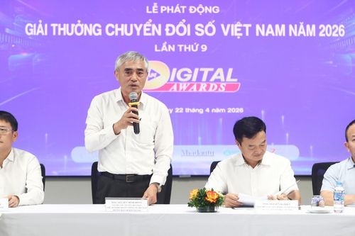 Giải thưởng Chuyển đổi số Việt Nam 2026 tôn vinh các mô hình có kết quả cụ thể