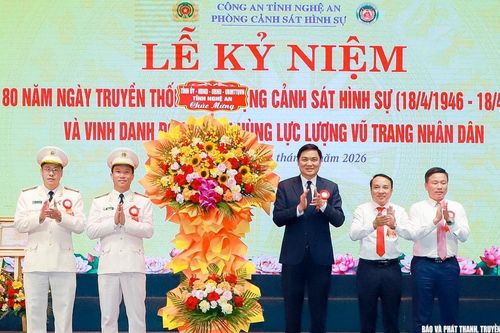 Kỷ niệm 80 năm Ngày truyền thống lực lượng Cảnh sát hình sự và vinh danh đơn vị Anh hùng Lực lượng vũ trang nhân dân