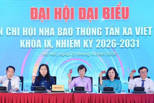 Đại hội Liên chi hội Nhà báo Thông tấn xã Việt Nam nhiệm kỳ 2026-2031