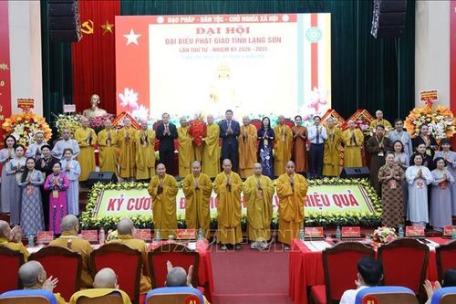 Thượng tọa Thích Quảng Truyền được tái suy cử Trưởng ban Trị sự Giáo hội Phật giáo Việt Nam tỉnh Lạng Sơn nhiệm kỳ 2026-2031