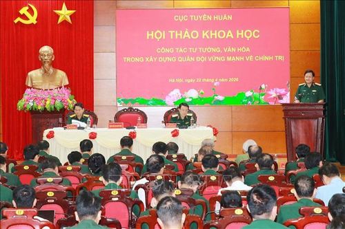 Nâng cao chất lượng công tác tư tưởng, văn hóa để xây dựng Quân đội vững mạnh