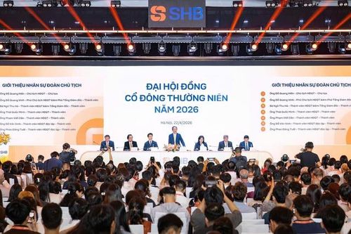 ĐHĐCĐ Ngân hàng SHB: Gần 3.000 cổ đông tham dự, chia cổ tức 16%