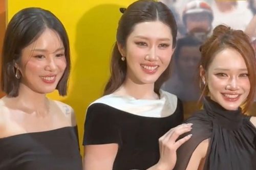 Lê Phương và Nhã Phương hội tụ, đến chúc mừng phim Thái Hòa