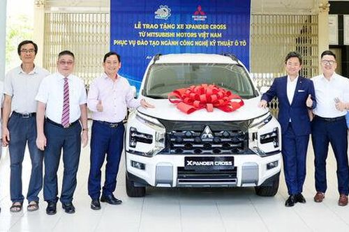 Công ty TNHH Ô tô Mitsubishi Việt Nam tài trợ xe phục vụ đào tạo ngành công nghệ ô tô