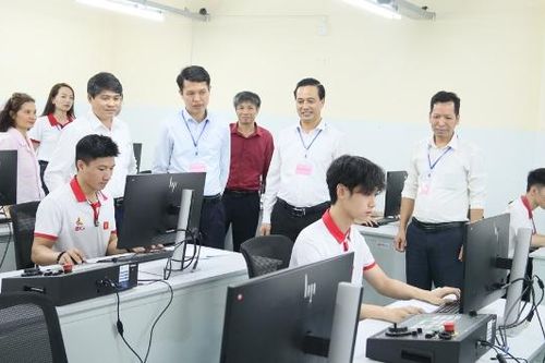 Trường Cao đẳng Công nghiệp Bắc Ninh thi kỹ năng nghề cấp trường