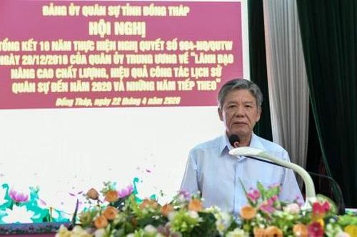 Đẩy mạnh nghiên cứu, biên soạn các công trình lịch sử quân sự