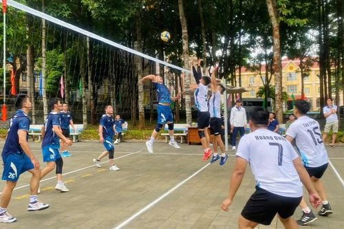 Xác định 8 đội bóng vào vòng chung kết môn bóng chuyền nam Đại hội TDTT Công an tỉnh Gia Lai năm 2026