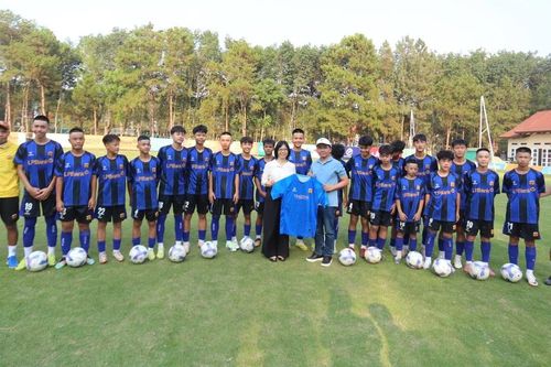 U14 LPBank Hoàng Anh Gia Lai đón tiếp đội bóng Nhật Bản