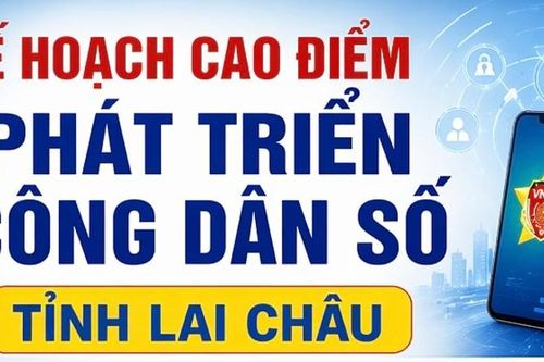 Kế hoạch cao điểm đẩy mạnh phát triển công dân số trên địa bàn tỉnh Lai Châu