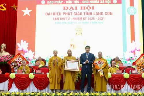 Đại hội đại biểu Phật giáo Việt Nam tỉnh Lạng Sơn nhiệm kỳ 2026 - 2031