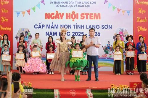 Bế mạc Ngày hội STEM cấp học mầm non tỉnh Lạng Sơn năm học 2025 - 2026