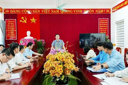 Đoàn công tác của Sở Dân tộc và Tôn giáo kiểm tra Chương trình mục tiêu quốc gia tại xã Mỏ Vàng