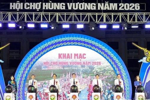 Khai mạc Hội chợ Hùng Vương năm 2026