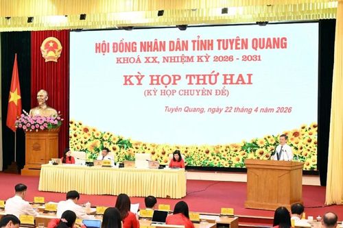 Kỳ họp thứ Hai, HĐND tỉnh Tuyên Quang khóa XX: Tạo khung pháp lý vững chắc thực hiện thắng lợi các nhiệm vụ