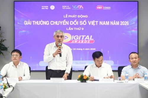 Phát động Giải thưởng Chuyển đổi số Việt Nam năm 2026