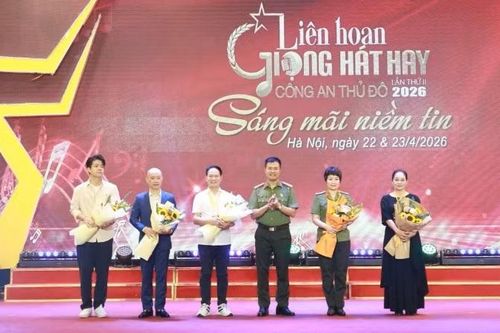 'Sáng mãi niềm tin' - giai điệu người chiến sĩ Công an Thủ đô