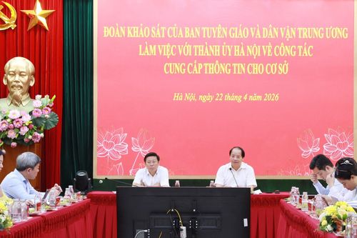 Tiếp tục hoàn thiện hệ thống thể chế về cung cấp thông tin cơ sở