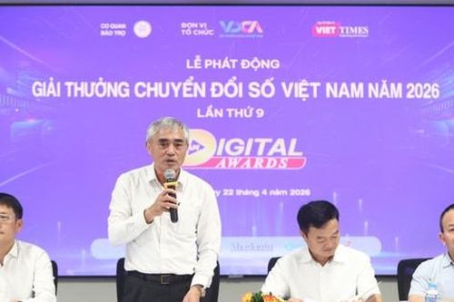 Phát động giải thưởng Chuyển đổi số Việt Nam 2026