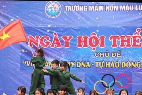 Sân chơi nuôi dưỡng lòng tự hào dân tộc cho trẻ mầm non