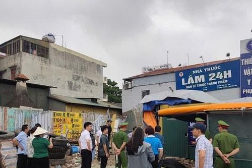 Xã Ngọc Hồi bảo vệ thi công dự án Quốc lộ 1A đoạn qua cổng Bệnh viện Nông nghiệp