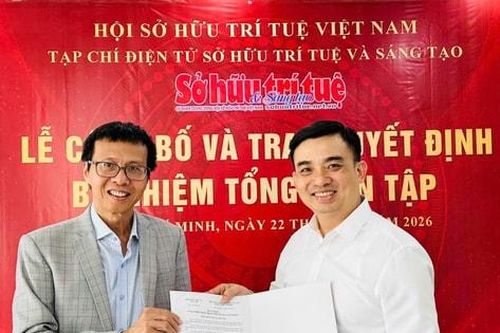 Bổ nhiệm tân Tổng Biên tập Tạp chí điện tử Sở hữu Trí tuệ và Sáng tạo