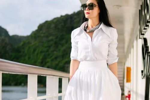 Quách Thu Phương thăng hạng với gu thời trang trung niên vạn người mê