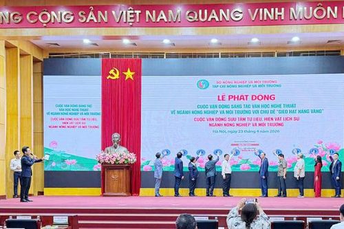 Phát động cuộc sáng tác về Nông nghiệp và Môi trường với chủ đề 'Gieo hạt nắng vàng'