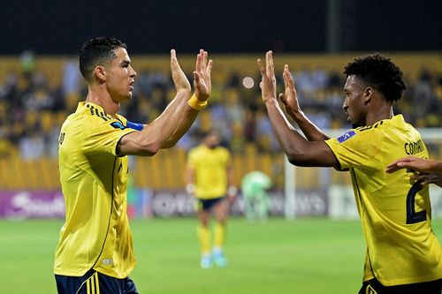 Cách Ronaldo tận hưởng chiến thắng.