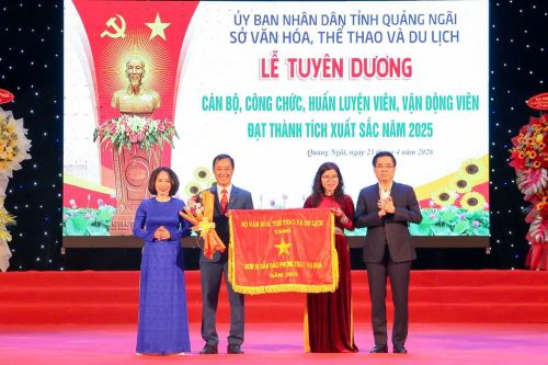 Quảng Ngãi tuyên dương hàng trăm cá nhân tiêu biểu lĩnh vực thể thao