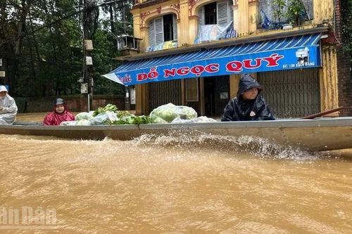 Cảm thông, chia sẻ để đi qua thiên tai