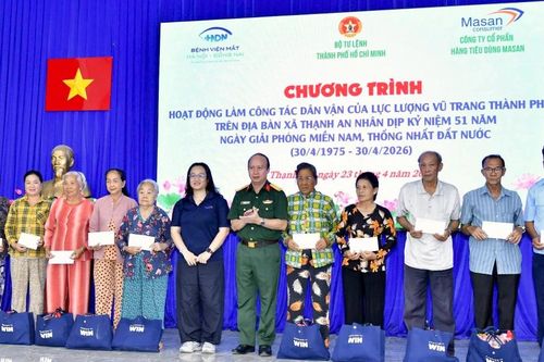 Nhiều hoạt động an sinh hướng về xã Thạnh An