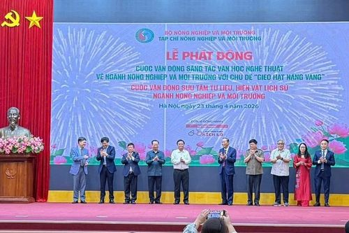 Phát động cuộc vận động sáng tác văn học nghệ thuật, sưu tầm tư liệu lịch sử ngành Nông nghiệp và Môi trường