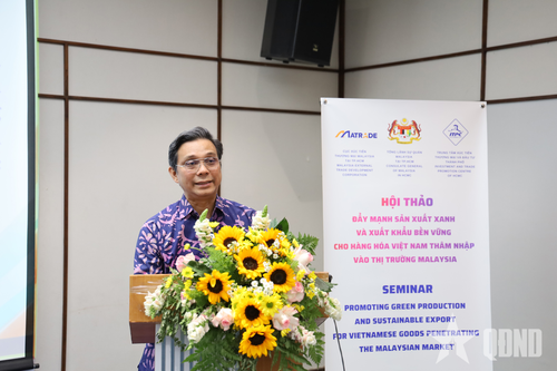 Thúc đẩy sản xuất xanh, mở rộng xuất khẩu hàng Việt vào thị trường Malaysia