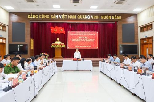 Đoàn Kiểm tra, giám sát số 12 của Bộ Chính trị làm việc với xã Hòa Vang