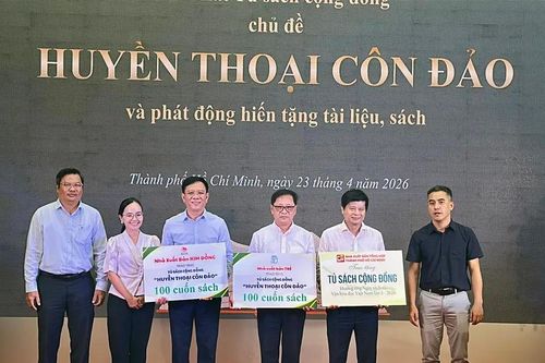 Ra mắt tủ sách cộng đồng 'Huyền thoại Côn Đảo'