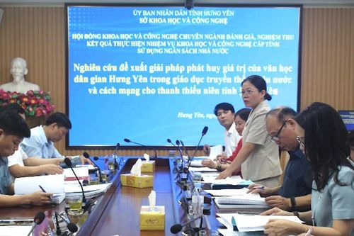 Nghiên cứu phát huy giá trị văn học dân gian trong giáo dục truyền thống