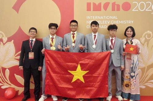 Việt Nam giành 4 huy chương, có thí sinh đứng thứ 2 thế giới tại Olympic Hóa học 'khó nhất hành tinh'