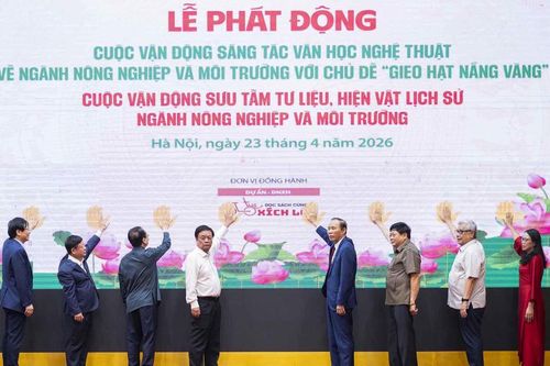 Phát động 2 cuộc vận động nhằm tôn vinh giá trị tốt đẹp của ngành Nông nghiệp và Môi trường