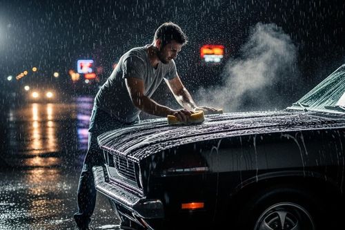 Rửa xe bằng nước mưa: Sự thật bất ngờ nhiều người chưa biết