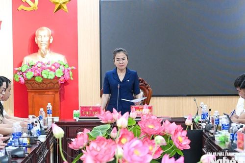 Phó Bí thư Tỉnh ủy Võ Thị Minh Sinh làm việc với 7 xã vùng Tân Kỳ