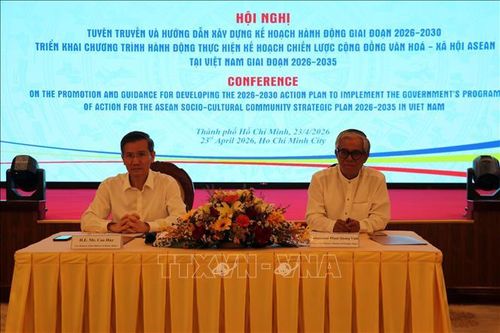 Xây dựng kế hoạch hành động triển khai chiến lược Cộng đồng văn hóa - xã hội ASEAN tại Việt Nam
