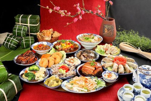 Mâm cơm Giỗ Tổ Hùng Vương - nét đẹp về triết lý nhân sinh