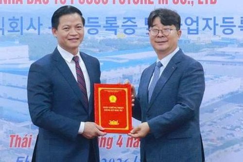 'Gã khổng lồ' công nghiệp Hàn Quốc đầu tư dự án 282 triệu USD tại Thái Nguyên
