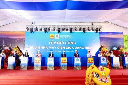 Quảng Ninh: Khởi công dự án nhà máy điện gió, vốn đầu tư 7.300 tỷ đồng