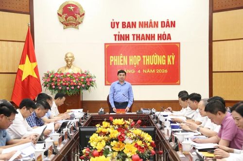 Thảo luận, đánh giá tình hình kinh tế - xã hội, quốc phòng - an ninh tháng 4, nhiệm vụ trọng tâm tháng 5/2026