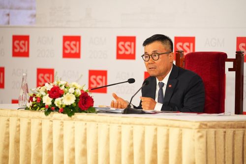 SSI đặt mục tiêu tăng trưởng 2026 với doanh thu 15.660 tỷ, lợi nhuận 5.838 tỷ đồng