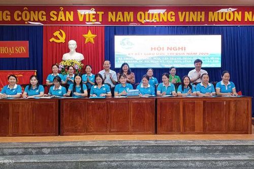 Cụm Thi đua số 2 Hội Liên hiệp Phụ nữ tỉnh An Giang ký kết giao ước thi đua năm 2026